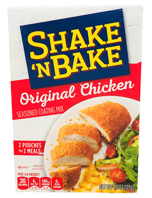 Kraft Shake N Bake Original Chicken Seasoned Coating Mix 4.5 oz 