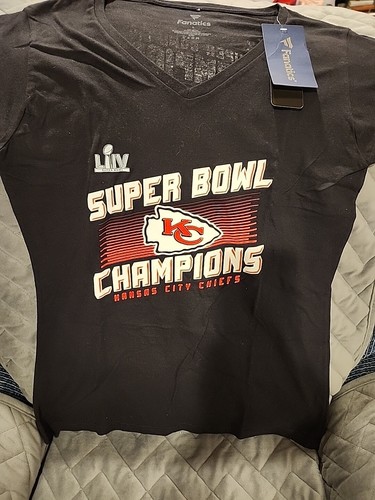 Fanatics Damen Large Super Bowl Champions T-Shirt - Bild 1 von 5
