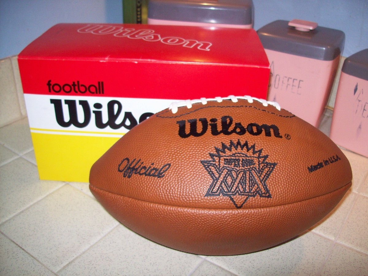 Original 1995 Wilson Super Bowl XXIX NFL Commemorative Football