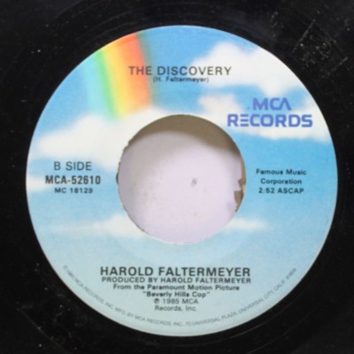 Soul 45 Harold Faltermeyer - The Discovery / Stir It Up On Mca Records
