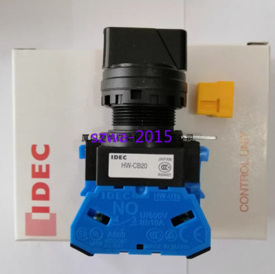 1pcs New HW1S-2T20 self-locking selection switch *
