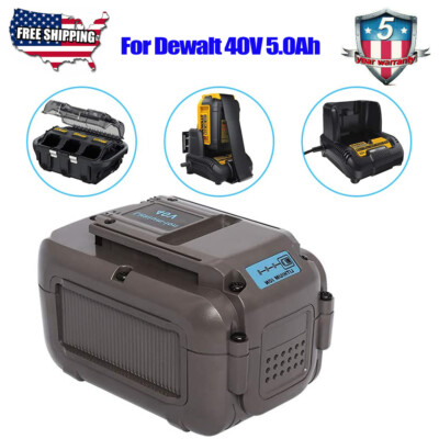 For DEWALT DCB404 36V 40Volt MAX 5.0Ah / 5000mAh Replacement Lithium-Ion Battery