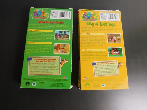 DORA THE EXPLORER Umzug in die Musik und die Stadt des verlorenen Spielzeugs VHS Nick Jr. - Bild 2 von 7