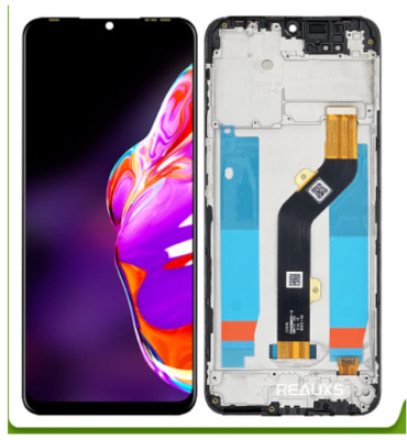 6.82'' For Infinix Hot 10S 10T LCD Display Touch Screen Digitizer Assembly Black