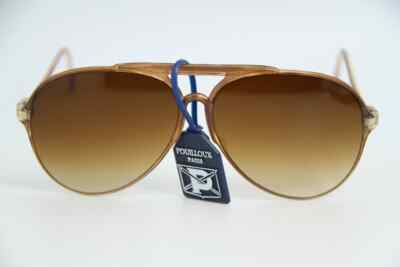 POUILLOUX 389 Cystal Brown Sonnenbrille Polycarbonat Brown Gradient Linse