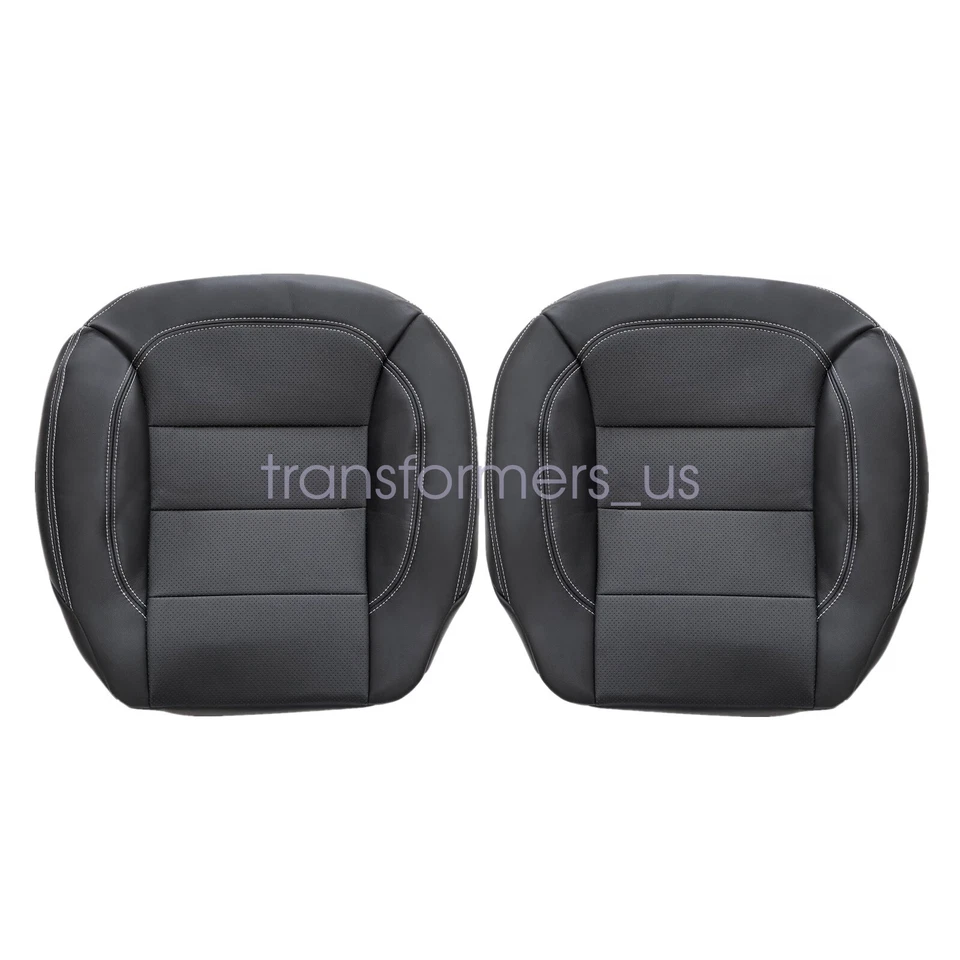 Cubierta de asiento inferior PERF negra para conductor y pasajero Mercedes Benz ML 2012-2015 Foto 2 de 4