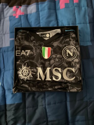 Maillot Halloween SSC Napoli Victor Osimhen - Édition Limitée - EA7 - Taille L