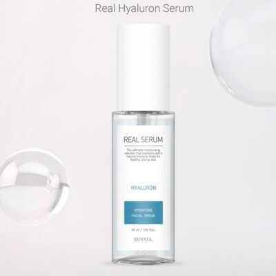 EUNYUL Real Hyaluron Serum 50ml Daily Moisturizing Serum Soothing Serum K-Beauty