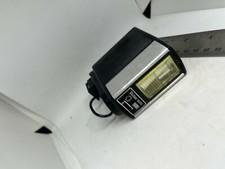 Vivitar Auto 252 Camera Flash w/ Case  Sync Cord See Pictures