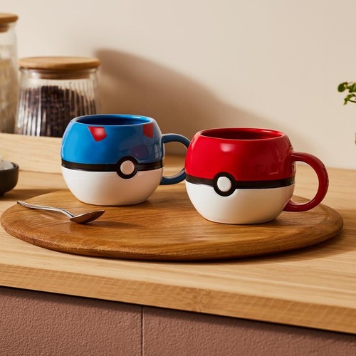 Le Creuset Pokemon Mug Monster Ball RED - Picture 4 of 5