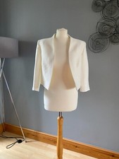 Bnwt Fenn Wright Manson Caterine Jacket - Size 12 - Rrp £149 - Ivory