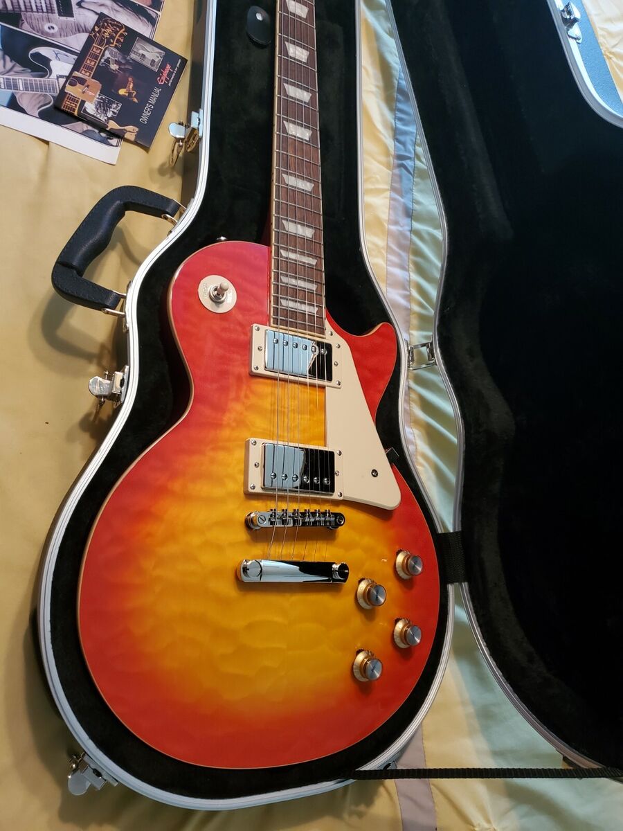 Epiphone Les Paul Standard '60s Quilt Top Limited Cherry Epiphone Les Paul Standard '60s Quilt Top Limited Cherry