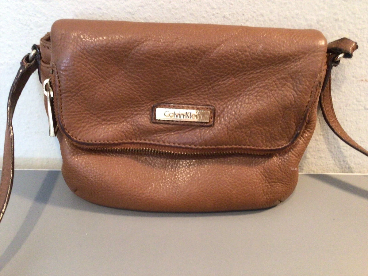 Calvin klein sales brown handbags