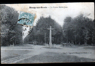 BLANGY-sur-BRESLE (76) COUPLING at POTEAU MAITRE JEAN in 1906