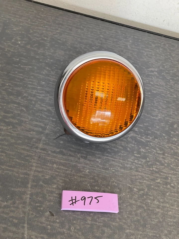 Luz antiniebla ámbar #975 Mercedes Benz W108 W109 250SE 280SE 300SE Foto 4 de 4