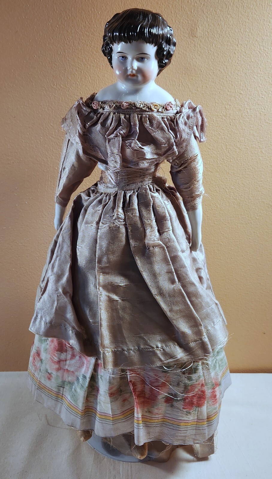 ANTIQUE CHINA HEAD DOLL "HIGHLAND MARY" eBay