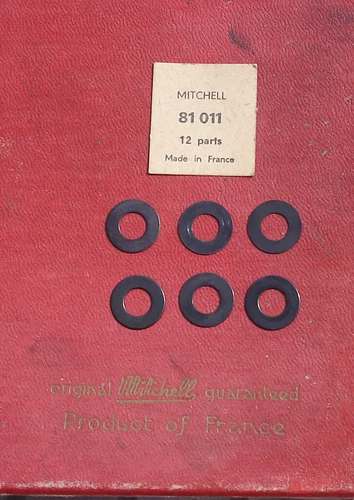 6 x vintage parts for Mitchell 300 .... reel moulinet partnumber 81011