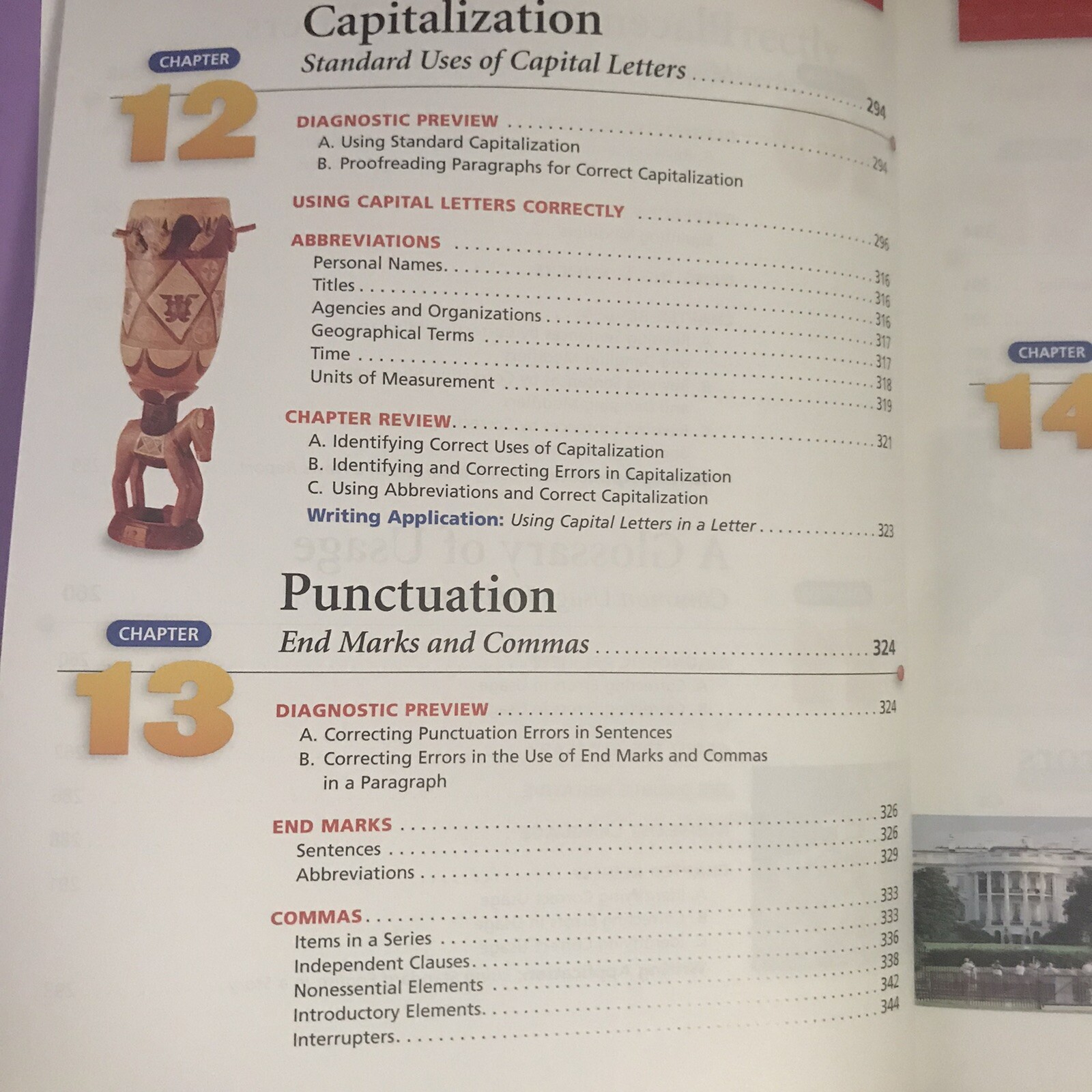 Holt Handbook, 6th Course, Grammar, Usage, Mechanics, Sentences ...