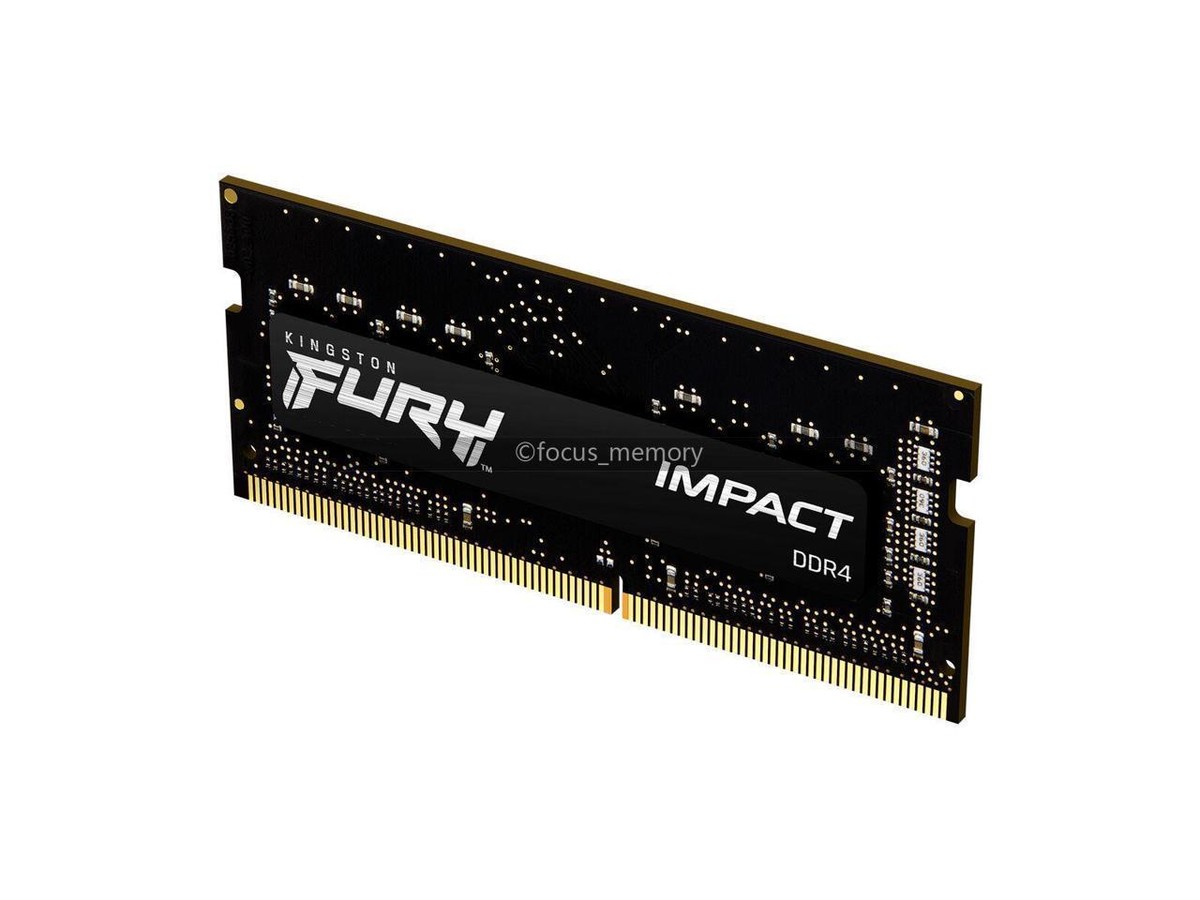FURY IMPACT DDR4 3200 メモリ 32GB 16✖️2 Fury Impact 32GB (2x16GB) 260Pin DDR4 SO-DIMM 3200 PC4-25600