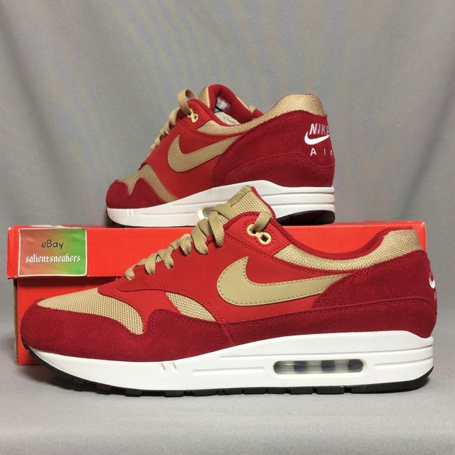 nike air max 1 premium retro red
