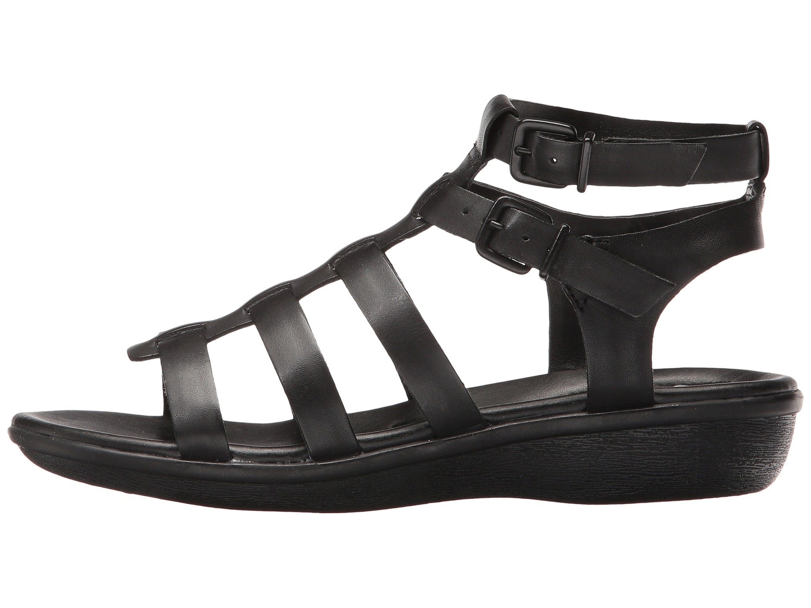 clarks white flat sandals