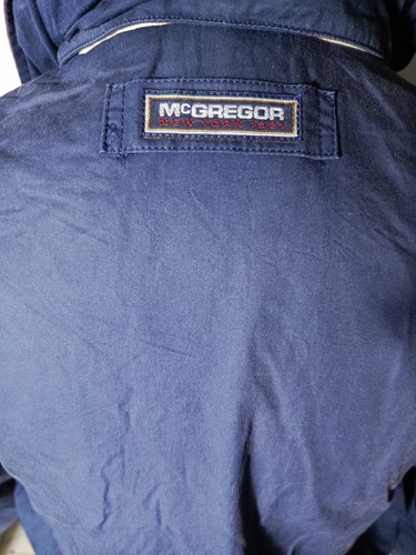 MCGREGOR Military Puffer Jacket Double Sided Blue/Black Heavy | P:24, L:25 - Picture 7 of 15
