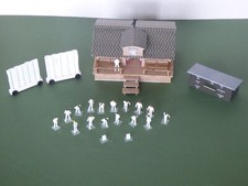 Scratch Built OO Scale Cricket Diorama