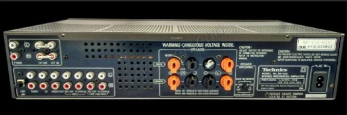 Amplificatore Stereo Vintage Technics SU-V2X - Perfettamente Funzionante - Immagine 2 di 2