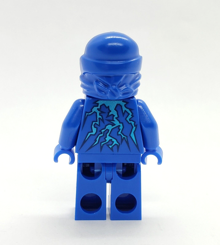 Lego Ninjago NRG Jay Minifigure Unprinted Headgear Blue Lightning Ninja 9570 - Picture 2 of 3