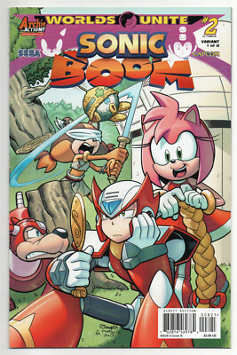 SONIC BOOM 2 - VARIANT COVER (MODERN AGE 2015) - 9.0