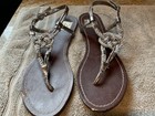 LOT Of 3 DV By Dolce Vita Flat Size 9 Sandals Metal Embellishments — photo 2