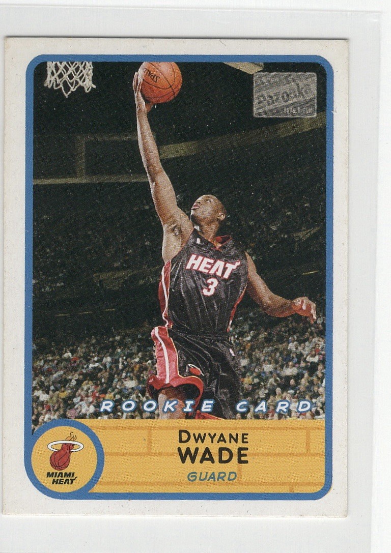 2003-04 Bazooka - Dwyane Wade #252 Layup (RC)