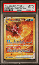 Pokemon TCG Origin Forme Palkia VSTAR GG67/GG70 Crown Zenith Secret Holo PSA 10 on eBay