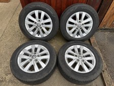 Set VW Transporter T5 T5.1 T6 16” Clayton Alloy Wheels ~ 7E0601025N