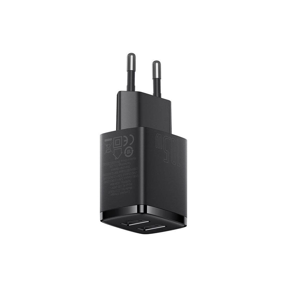 Prise USB Baseus 10.5W compacte évite la surchauffe de vos petits appareils électroniques