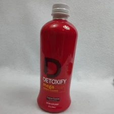 Detoxify Mega Clean Tropical 32oz Herbal Cleansing Drink NEW - Read Description