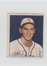 1950 Bowman Les Moss (Copyright; John on Card) #251 Rookie RC 2u3. rookie card picture