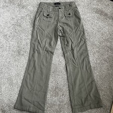 Aeropostale Cargo Style Low Rise Flare Pants Women s Size 2 Moss Green