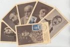 FRANCE 1954 *NATIONAL RELIEF FUND* set of 6 official illustrated maxi card FDC