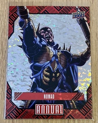 Nomad - 2023-24 Upper Deck Marvel Annual #58 Silver Sparkle