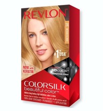 Revlon ColorSilk Beautiful Color 74 Medium Blonde New