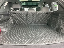 CARSTYLER� Exclusive Kofferraumschutzmatte F�r X5 F15 F85 Schwarz Faden Schwarz
