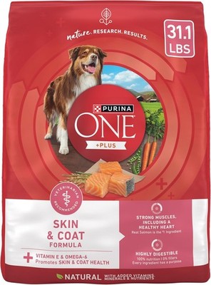 Purina ONE Natural, Sensitive Stomach Dry Dog Food, +Plus Skin & Coat Formula
