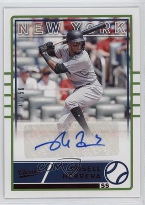 2020 Panini Chronicles Classics Red /50 Rosell Herrera #CA-RH Auto 0rd2