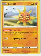 Solrock 069/159 Uncommon Crown Zenith Pokemon NM