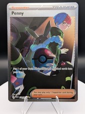 Pokemon TCG: Paldean Fates: 239/091 Penny Special Illustration Rare Trainer (NM)