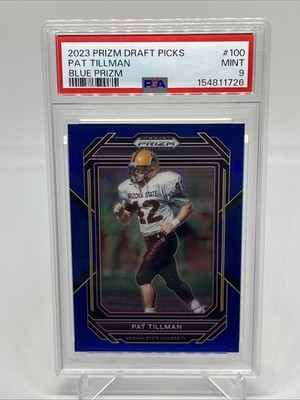 2023 Panini Prizm Draft Picks - Pat Tillman #100 Blue Prizm /199