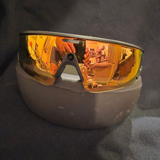 Oakley Men s Shield Wrap Sunglasses Black Pla...
