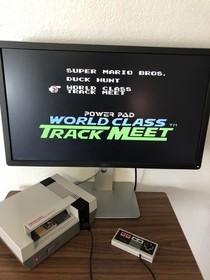 Super Mario Bros Duck Hunt Track Meet Nintendo Entertainment System NES 1990 Wor