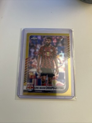 2025 Topps Chrome Mls - Eric Maxim Choupo-Moting #111 True Gold Refractor /50